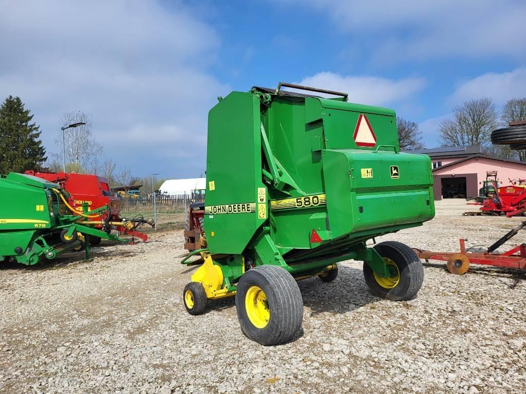 John Deere 580 Prese/balirke za rolo bale
