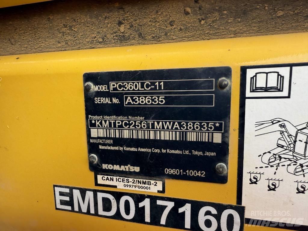 Komatsu PC360LC-11 Bageri guseničari