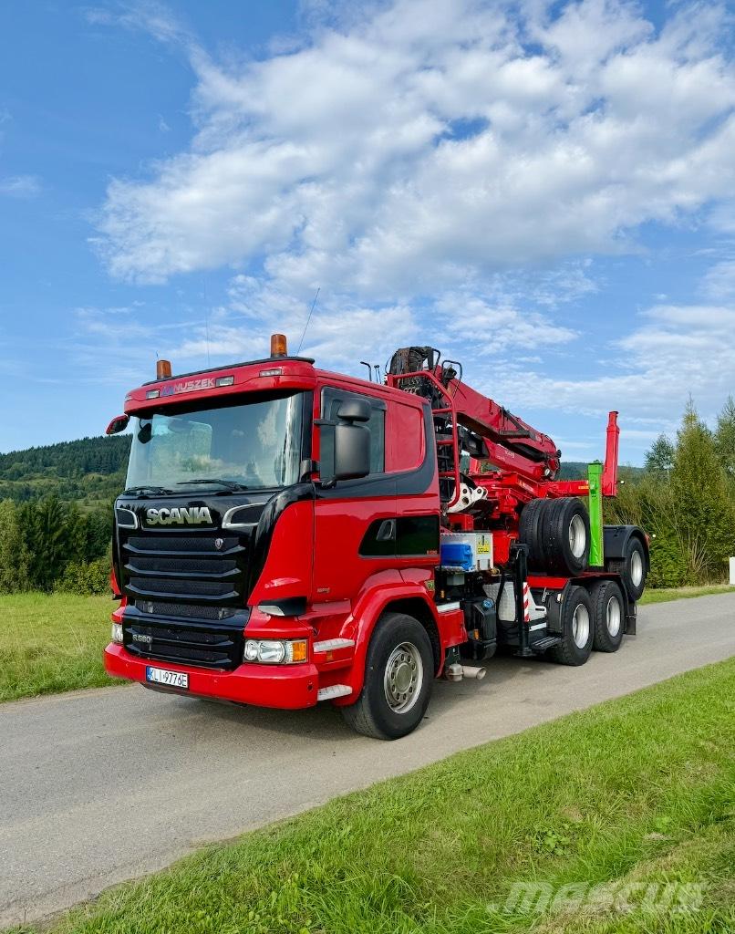 Scania R580 V8 6x4 Sanduk kamioni