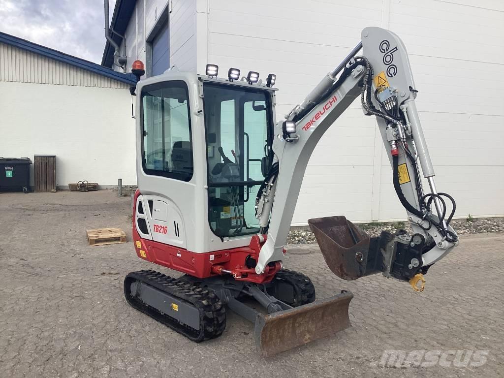 Takeuchi TB 216 Mini bageri < 7t
