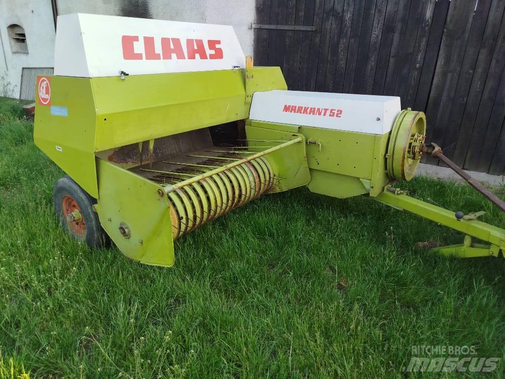 CLAAS Markant 52 Prese/balirke za četvrtaste bale