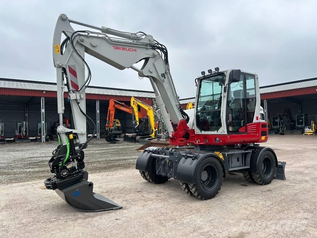 Takeuchi TB395W Bageri točkaši