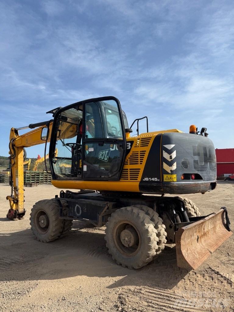 JCB JS 145 W Bageri točkaši