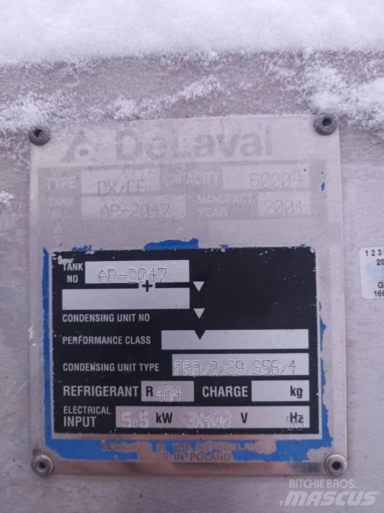 Delaval DX-CE Oprema za skladištenje mleka