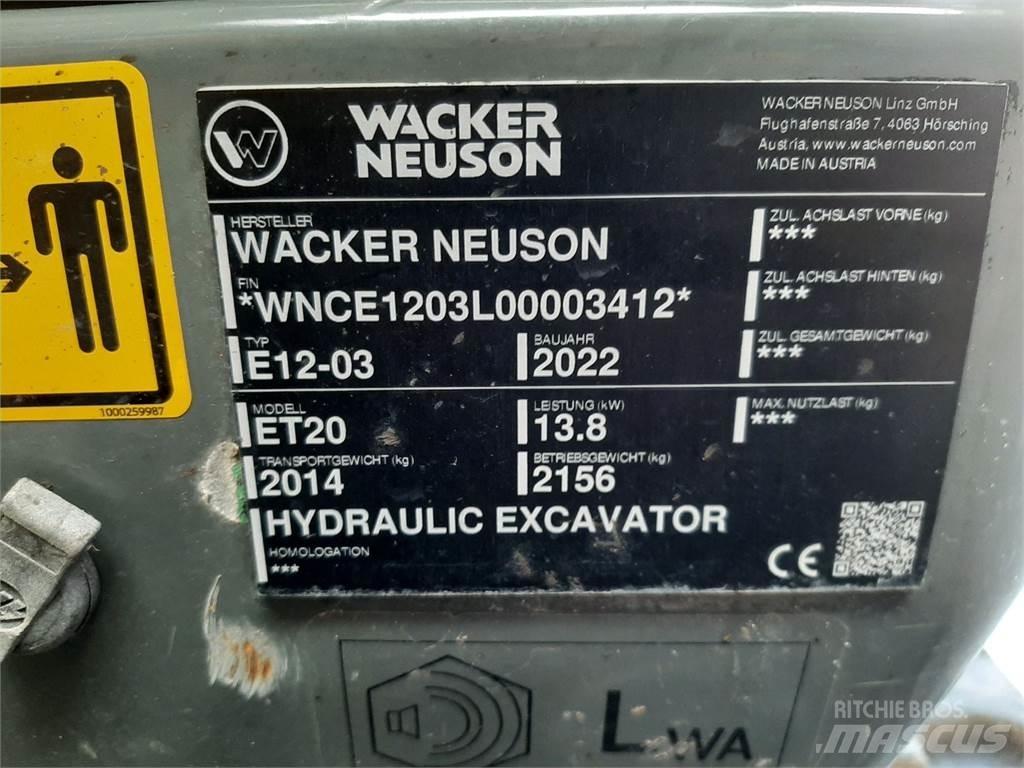 Wacker Neuson ET20 Bageri guseničari