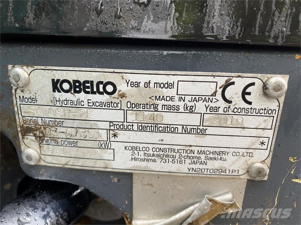 Kobelco SK10SR-2 Bageri točkaši