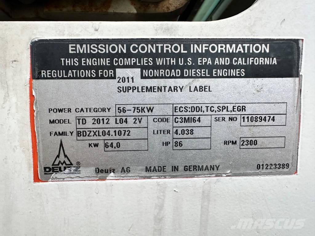 Hamm DV 70 VV Valjci sa duplim bubnjem