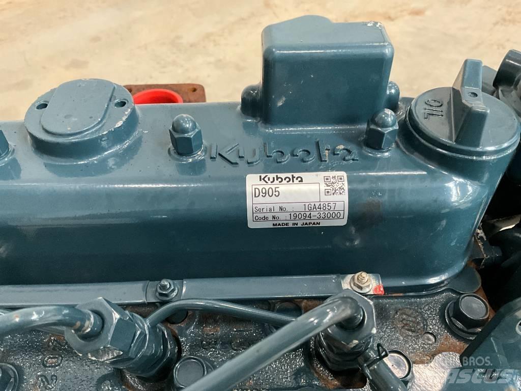 Kubota D 905 Motori za građevinarstvo