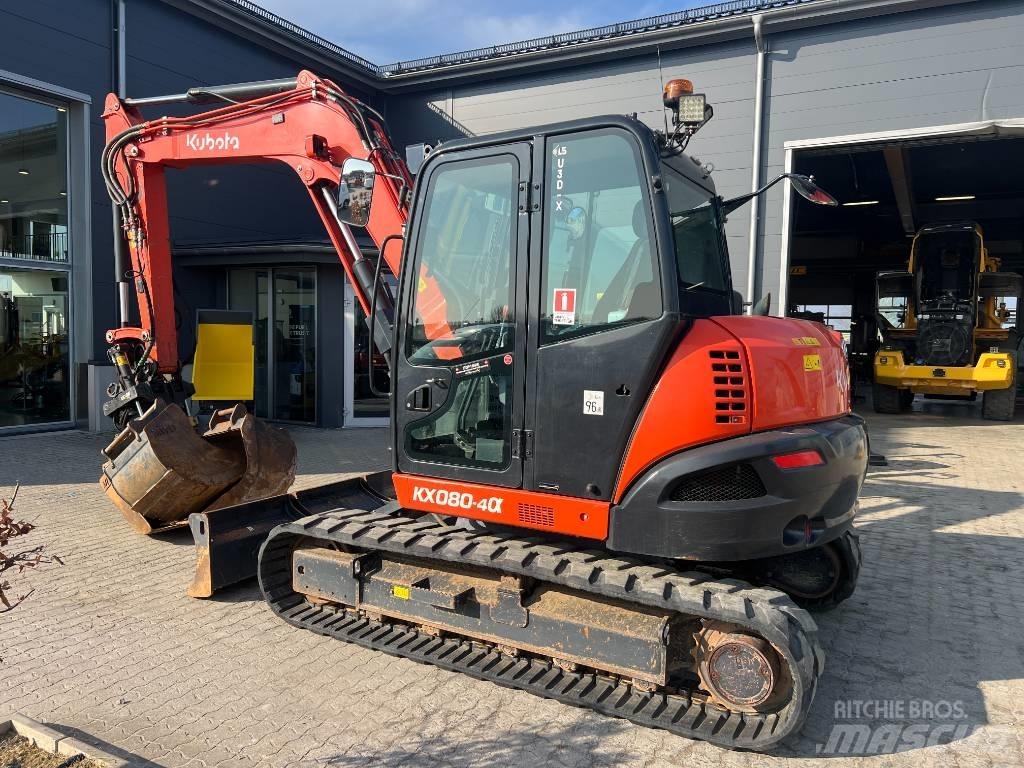 Kubota KX 080-4 Midi bageri 7t – 12t