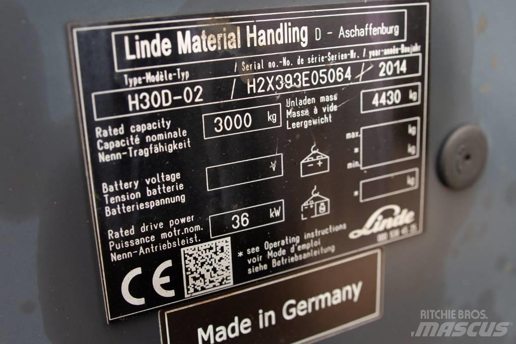 Linde H30D-02 Dizelski viljuškari