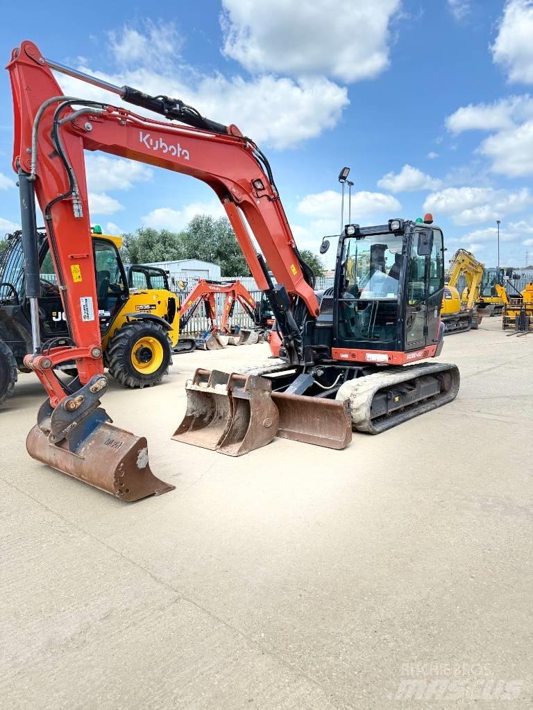 Kubota KX 080-4 Midi bageri 7t – 12t