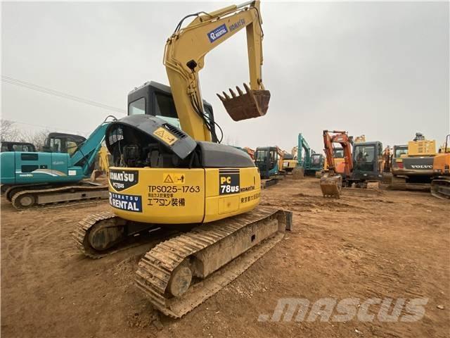 Komatsu pc78us Bageri guseničari