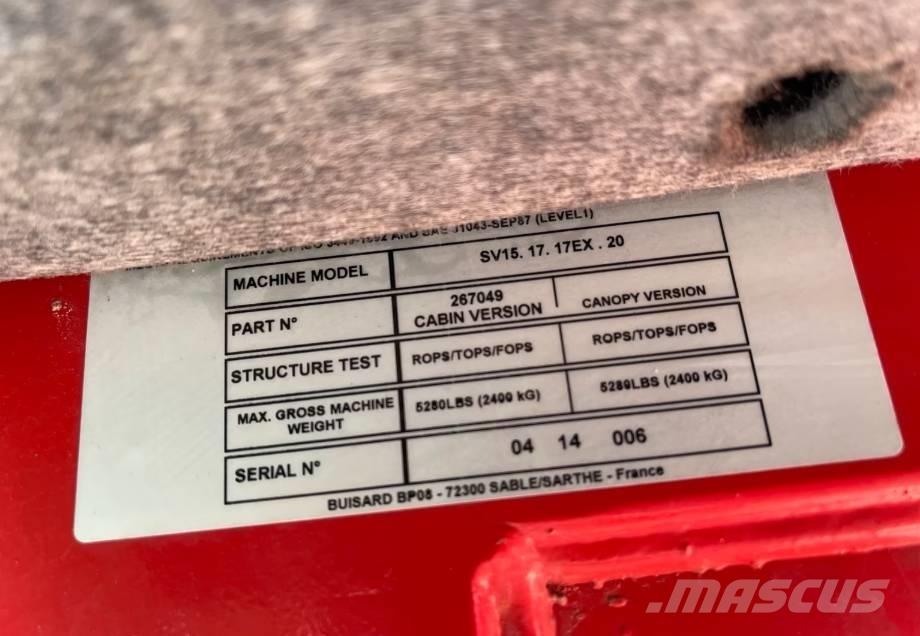 Yanmar SV 15 Mini bageri < 7t