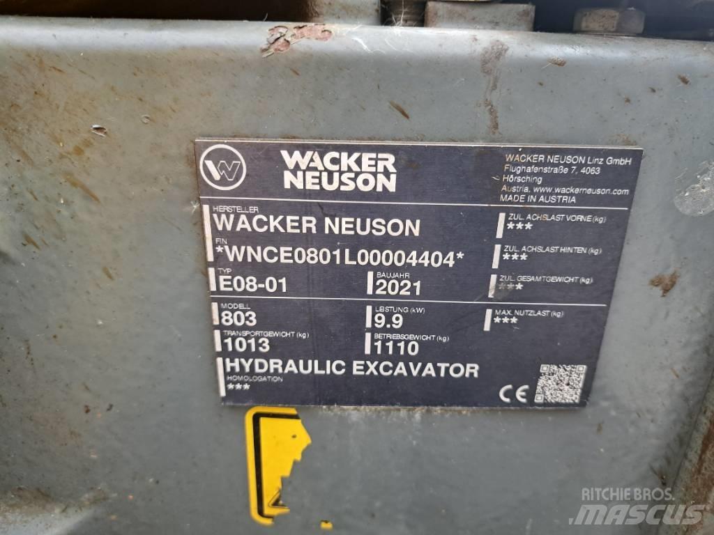 Wacker Neuson 803 Bageri guseničari