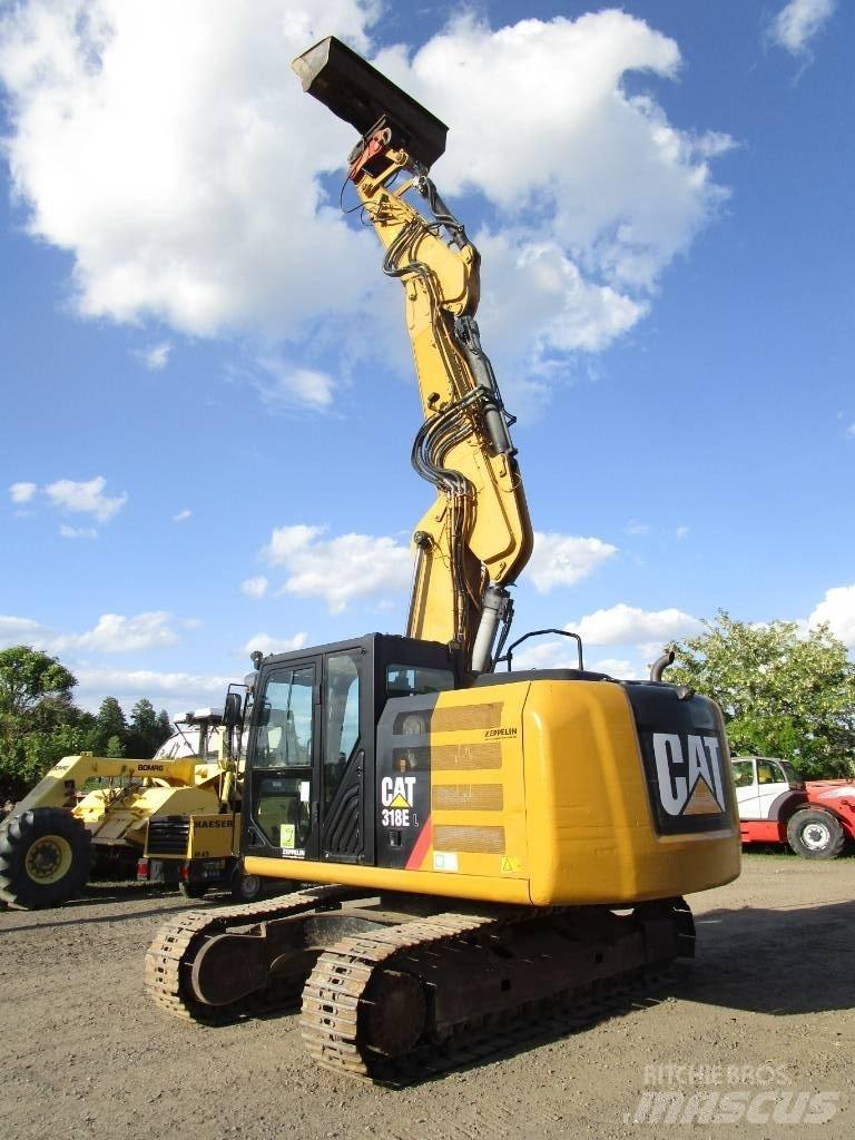 CAT 318 E L Bageri guseničari