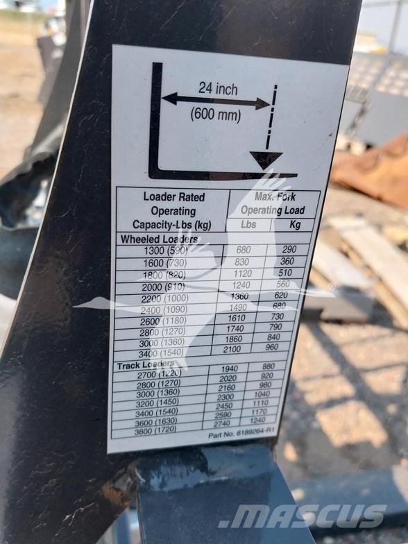 CASE 55A-FFB Viljuške