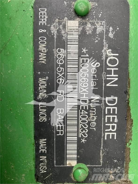 John Deere 569 Prese/balirke za rolo bale