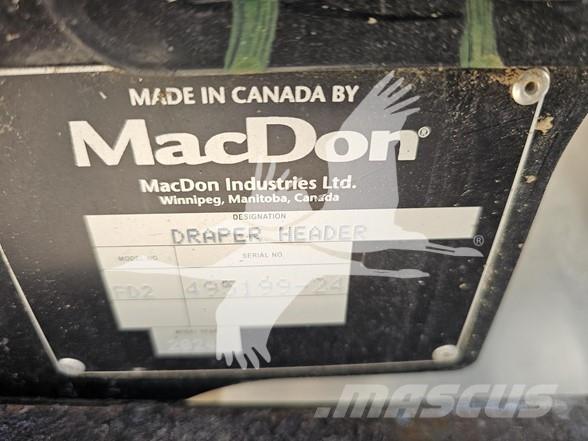 MAC DON FD250 Glave hederi za kombajne