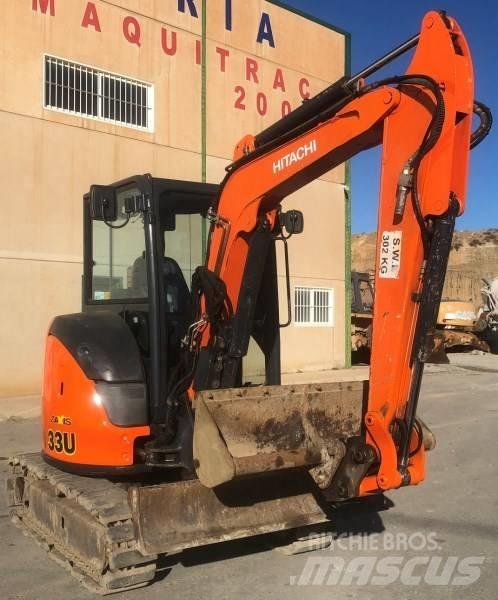 Hitachi ZX 33 U-5 A Mini bageri < 7t