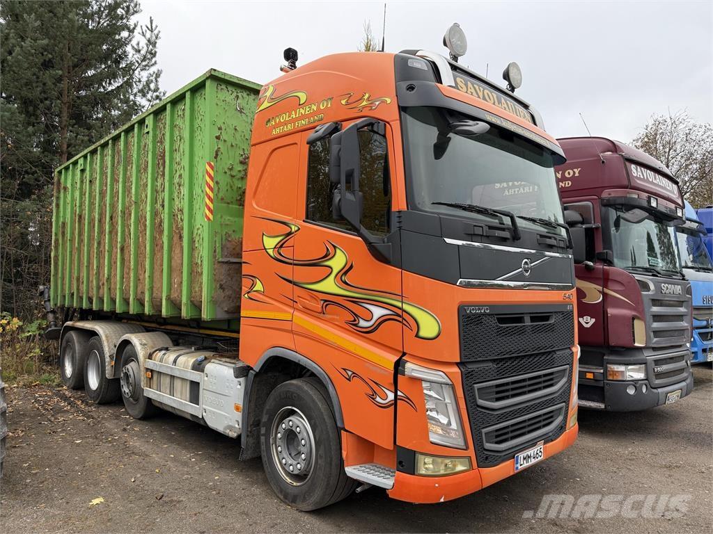 Volvo FH13 540 8X2 Rol kiper kamioni sa kukom za podizanje tereta