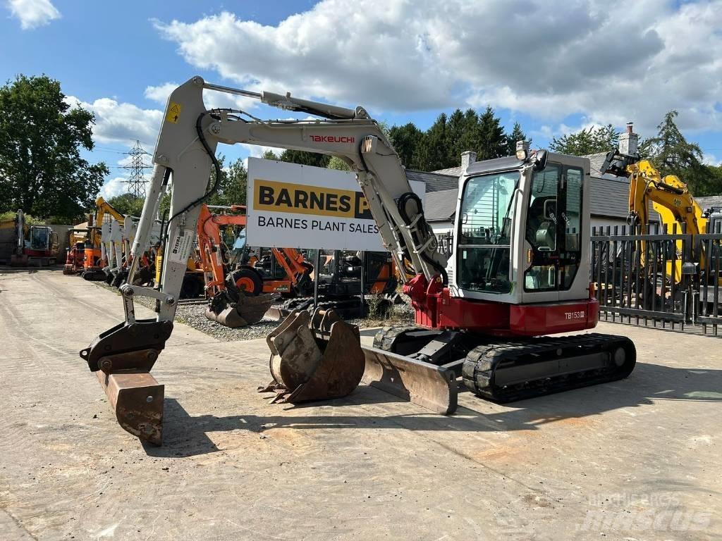 Takeuchi TB 153 FR Midi bageri 7t – 12t