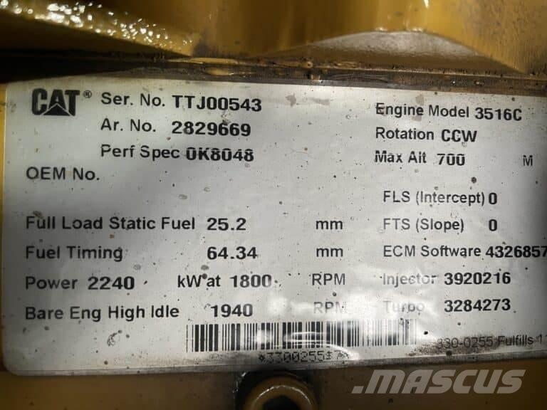 CAT 3516C Brodski motori