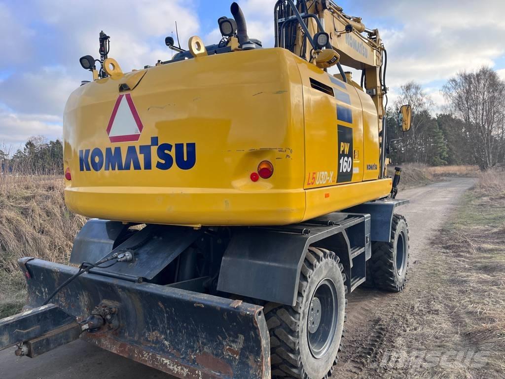 Komatsu PW 160 Bageri točkaši
