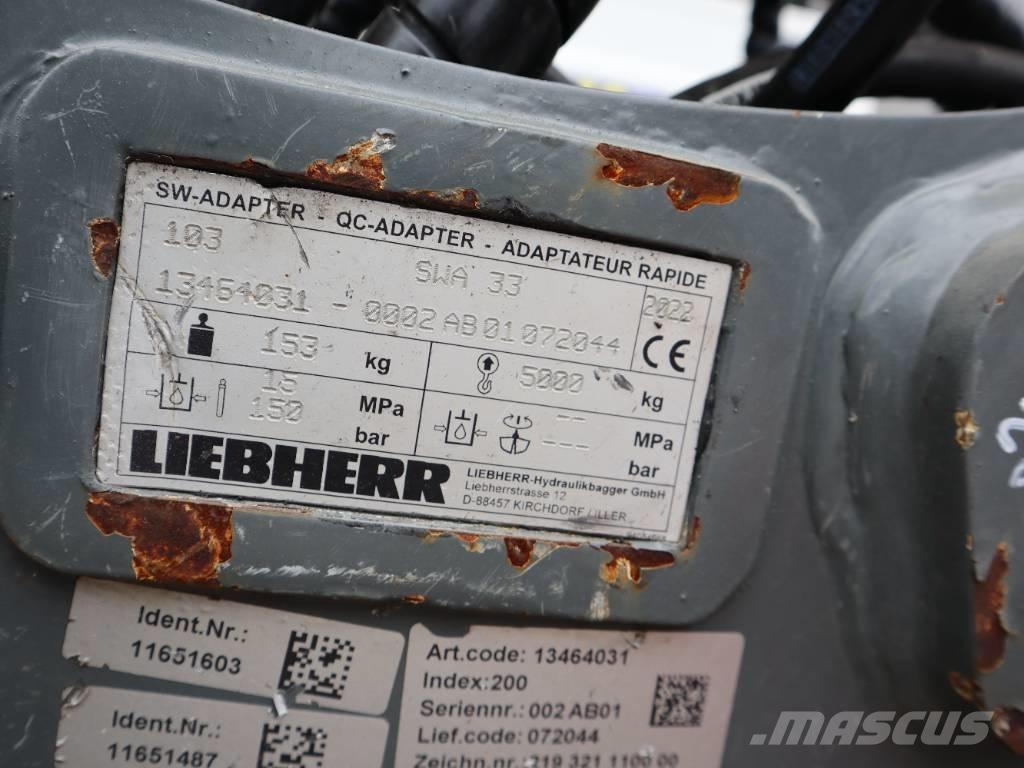 Liebherr SWA 33 Brze spojke