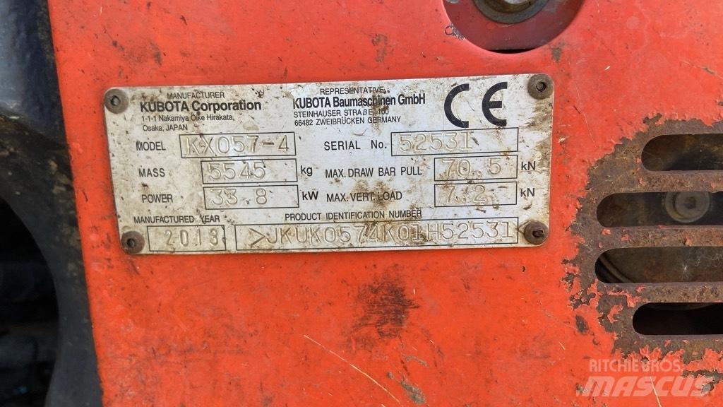 Kubota KX 057-4 Mini bageri < 7t