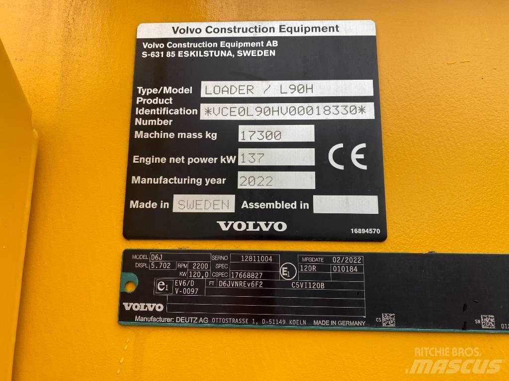 Volvo L90H  / L 90 H Utovarivači na točkove