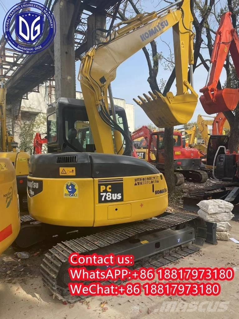 Komatsu PC 78 US Bageri guseničari