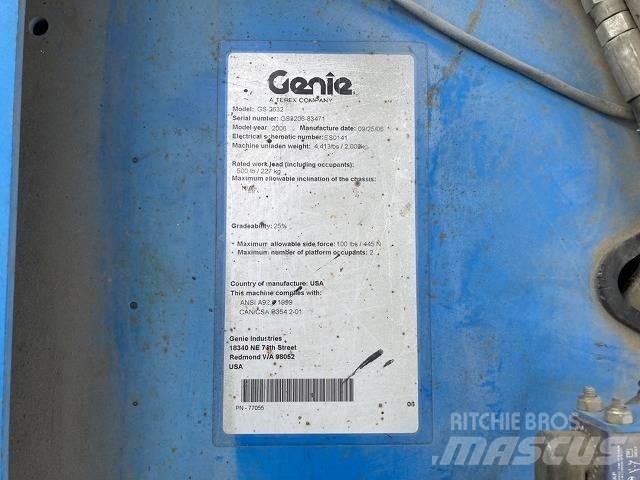 Genie GS 2632 Makazaste platforme