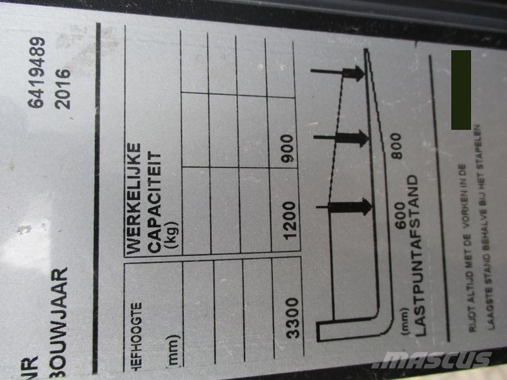 Toyota SPE120 Nisko podizni električni viljuškar sa stajalištom