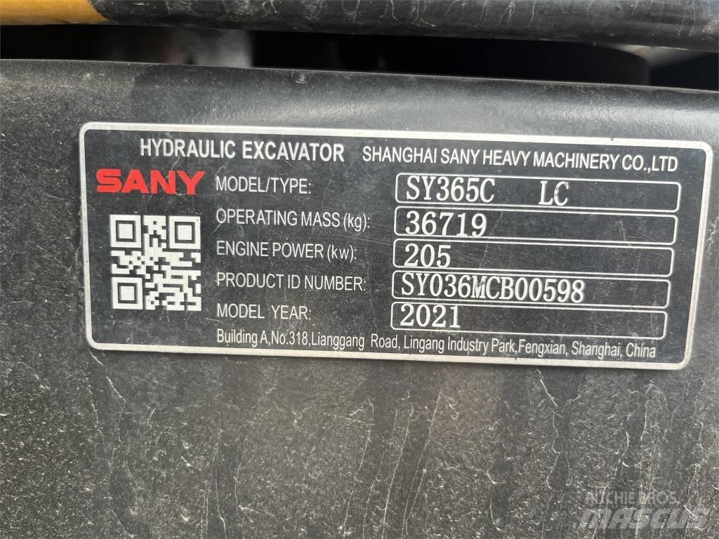 Sany SY365C Bageri guseničari