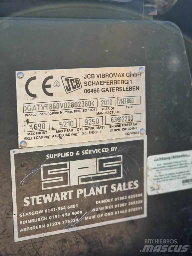 JCB Vibromax VMT 860 Valjci sa duplim bubnjem
