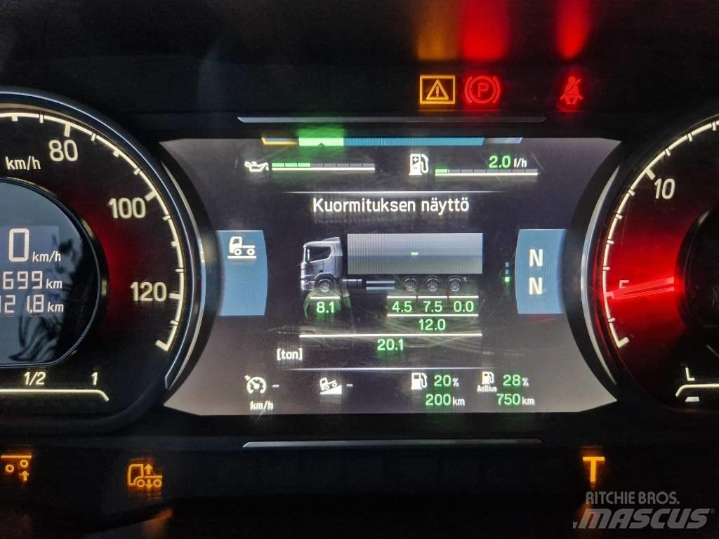 Scania R540 8x2 Rol kiper kamioni sa kukom za podizanje tereta