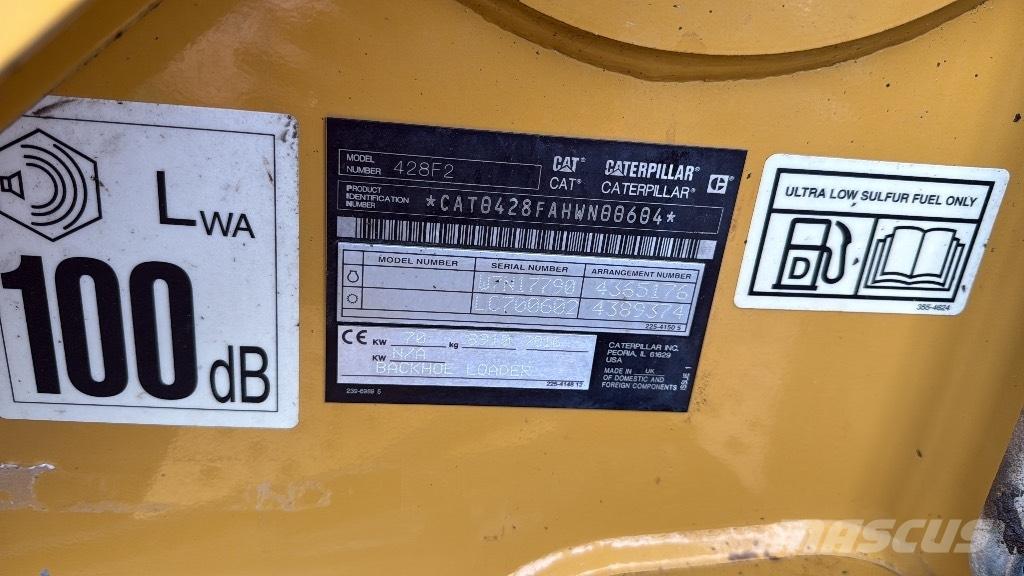 CAT 428 F Rovokopači