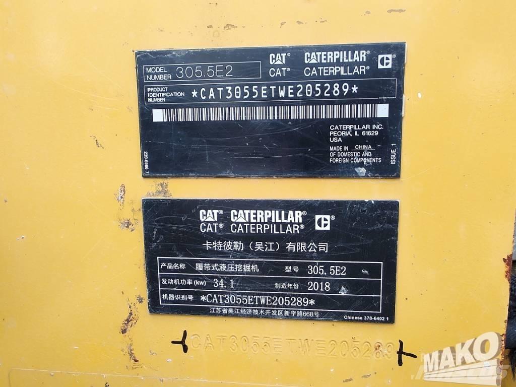 CAT 305.5 Bageri guseničari