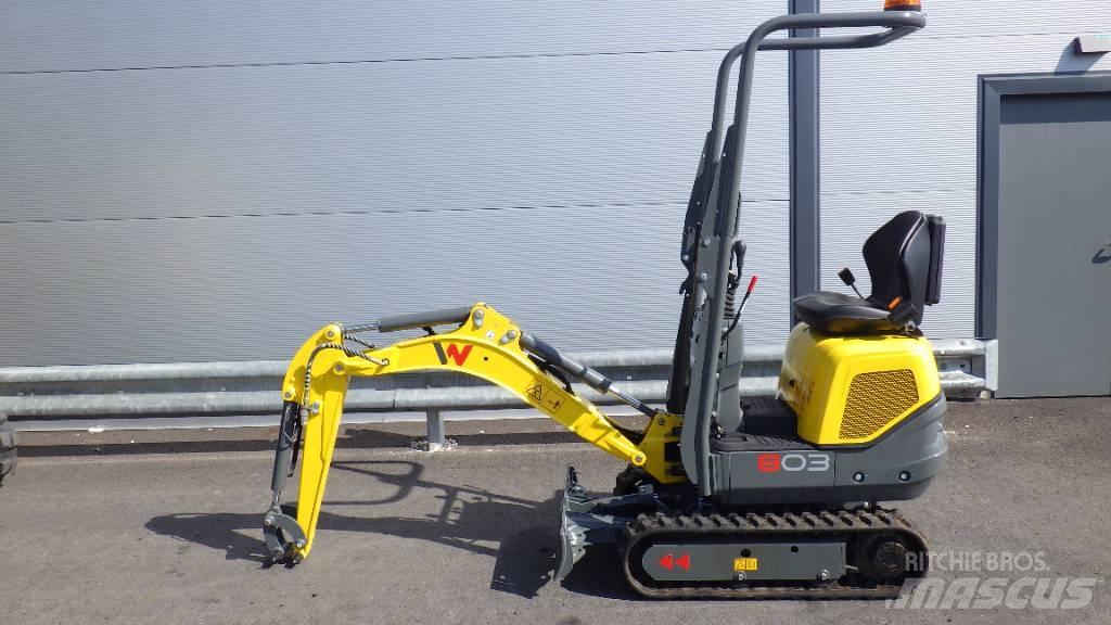 Wacker Neuson 803-2 Bageri guseničari