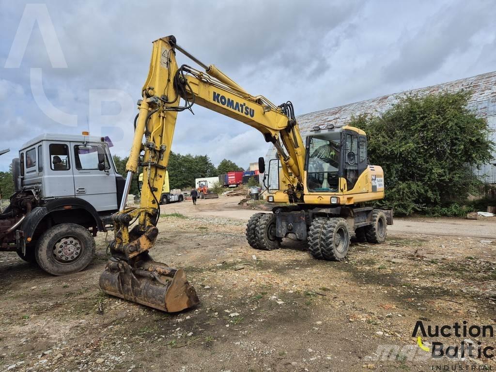 Komatsu PW160-7 Bageri točkaši