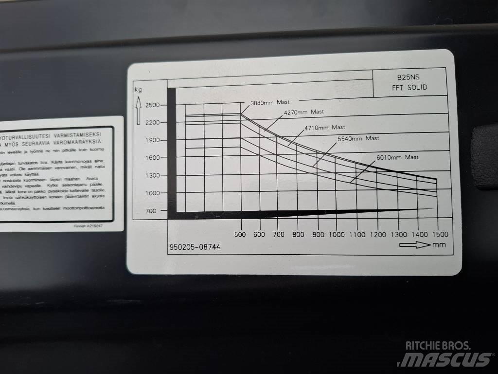 Bobcat B25NS Električni viljuškari