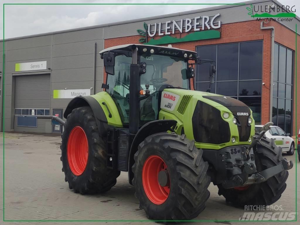 CLAAS Axion 850 Traktori