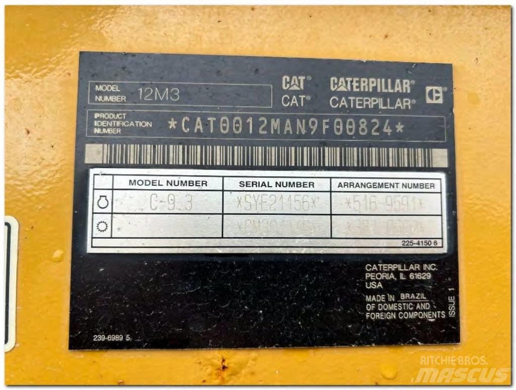 CAT 12 M 3 Grejderi