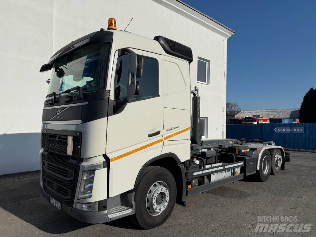 Volvo FH 460 Rol kiper kamioni sa kukom za podizanje tereta