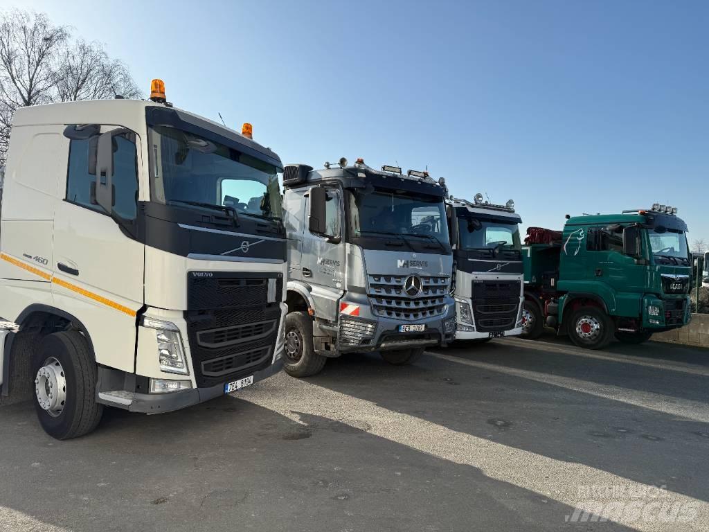 Volvo FH 460 Rol kiper kamioni sa kukom za podizanje tereta