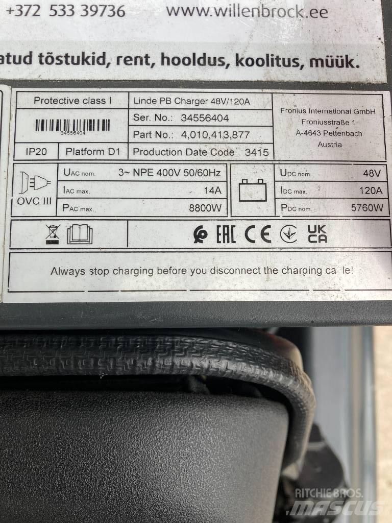 Linde EG20PH/1275-02 Električni viljuškari