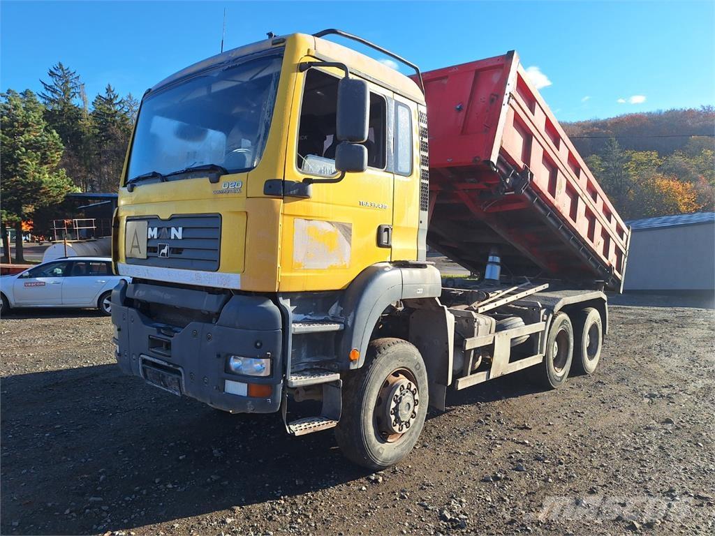 MAN TGA 33.430 6X6 Kiperi kamioni