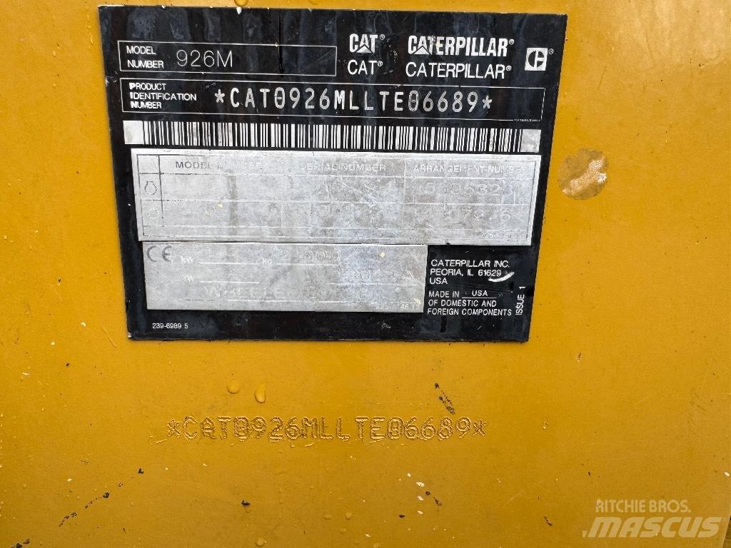 CAT 926 M Utovarivači na točkove
