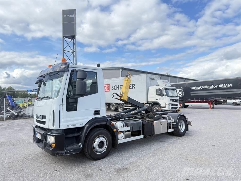 Iveco ML150E 4X2 Rol kiper kamioni sa kukom za podizanje tereta