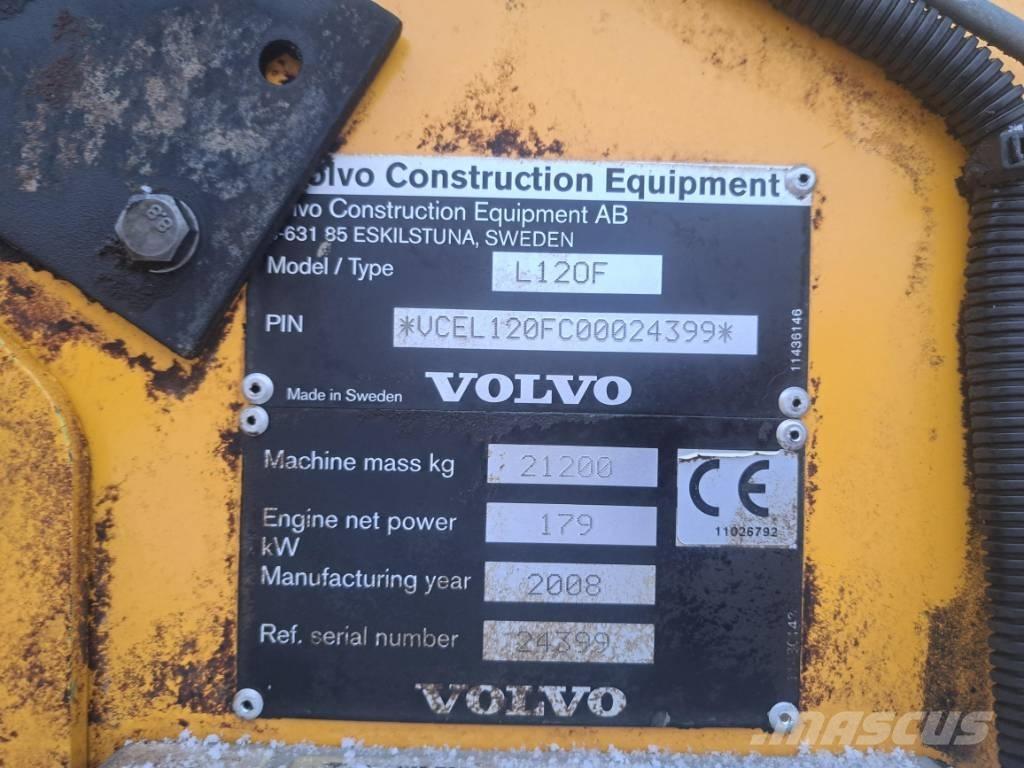 Volvo L 120 F Utovarivači na točkove